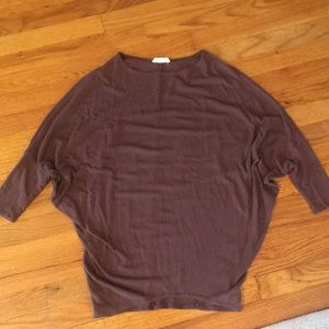 Jolie Billowy Purple Sweater Top